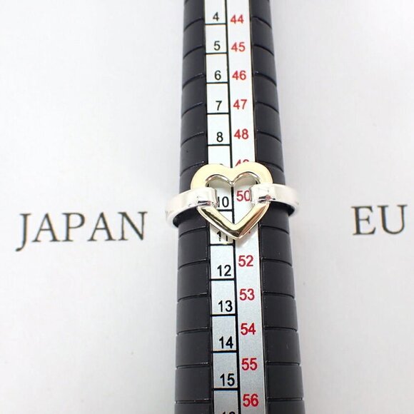 TIFFANY Gold Heart Ring - Picture 8 of 10